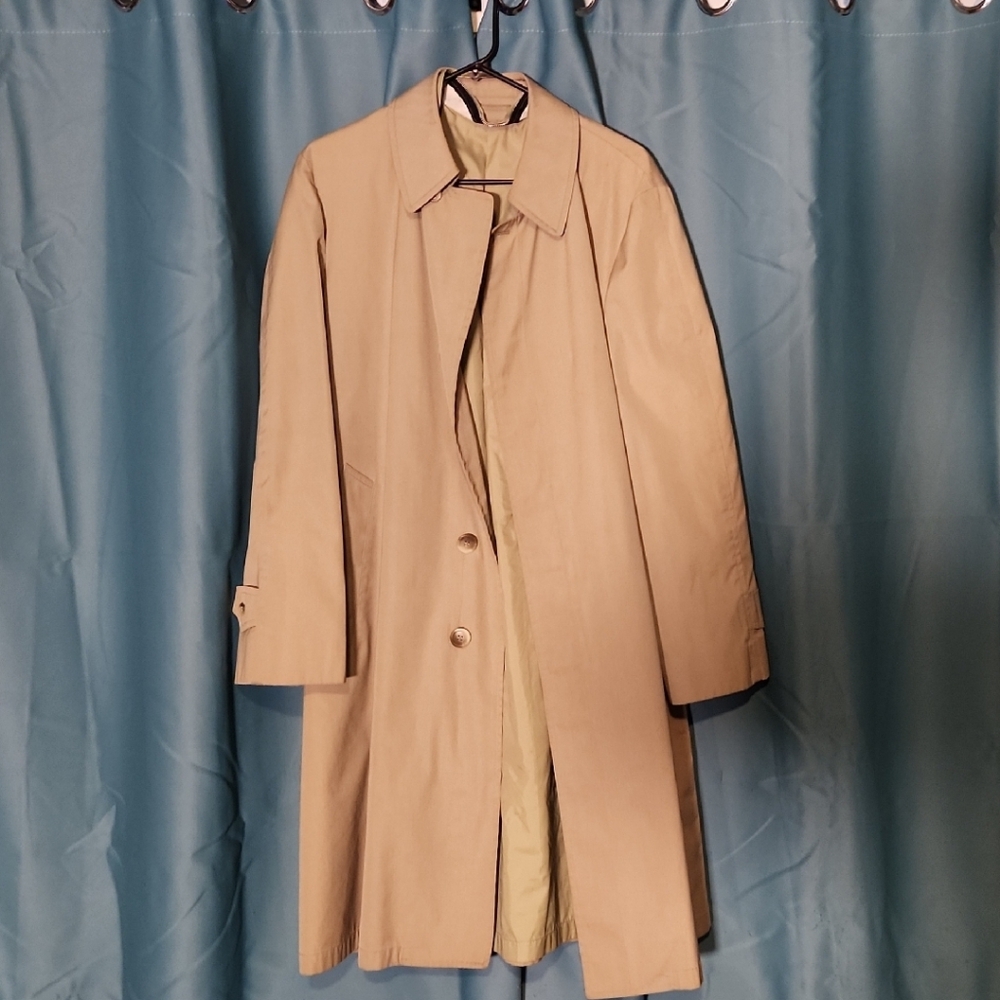 London Fog Beige Trench Coat